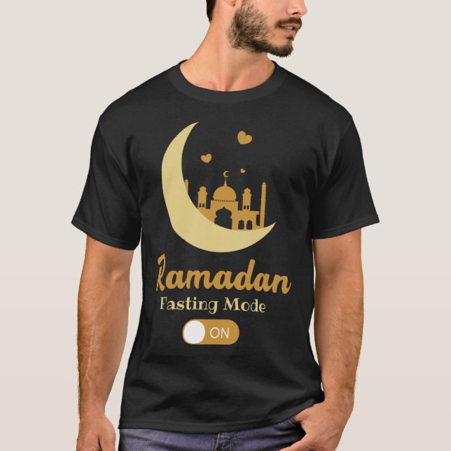 Fasting Mode Ramadan On Cool Islamic fasting for k T-Shirt (Vorderseite)