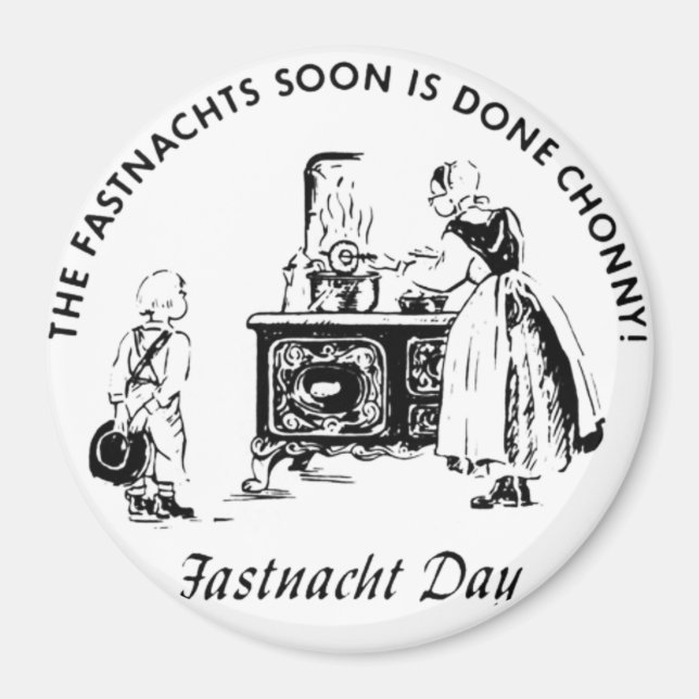 "Fastnachts." Magnet (Vorne)
