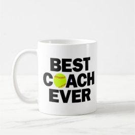 Fastpech Softball Bester Coach je Kaffeepause Tass Kaffeetasse
