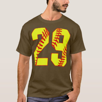 Fastpech Softball Nummer 29 29 Softball Jersey U T-Shirt