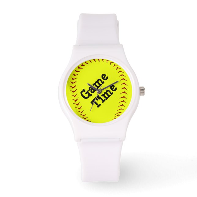 Fastpech Softball Watch Armbanduhr (Vorderseite)