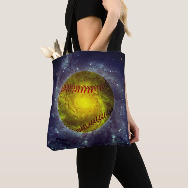FastpechSoftball Weltraumgalaxie Einzigartige Spor Tasche (Von Nahem)