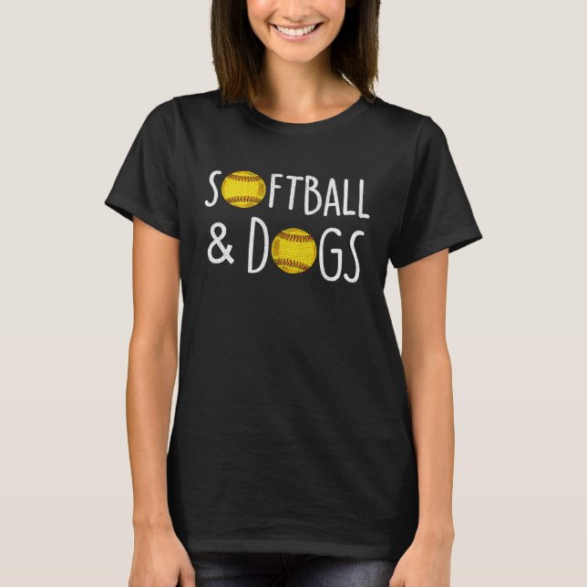 Fastpeg Dog Softball T-Shirt (Vorderseite)