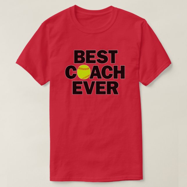 Fastpitch Softball Bester Trainer je T - Shirt von (Design vorne)