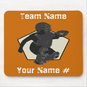 Fastpitch Softball-Fänger Mousepad