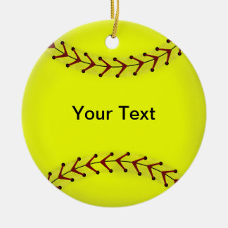 Fastpitch Softball-Verzierung Keramikornament