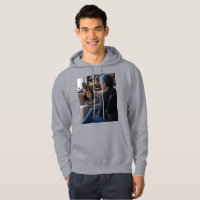Faszination Mit Enten Männer graue Kapuzenpullover