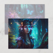 Faszinierende, coole Waldflora