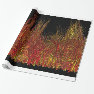 faszinierende Flamme, Packpapier