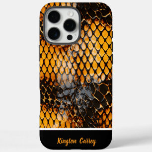 Faszinierende Muster der Schuppenschlange in der N iPhone 16 Pro Max Hülle