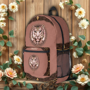 Faszinierende und künstlerische Darstellung eines  Bedruckter Rucksack