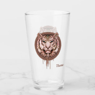 Faszinierende und künstlerische Darstellung eines Glas