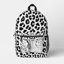 Faszinierender Feline-Leopard Print-Backpack