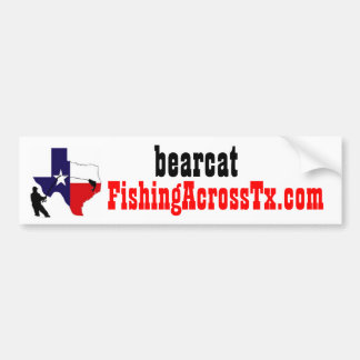 fat%20logo%20#001_AZ, FishingAcrossTx.com, Barkcat Autoaufkleber
