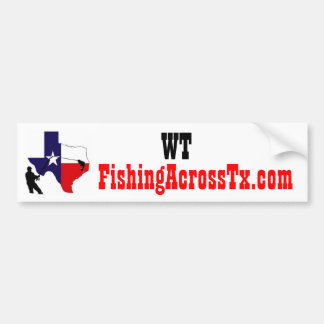 fat%20logo%20#001_AZ, FishingAcrossTx.com, WT Autoaufkleber