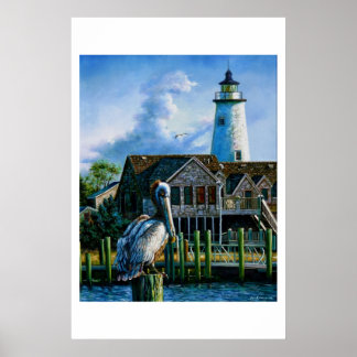 Fat Albert bei Ocracoke Poster