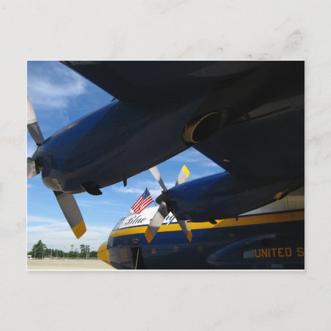 Fat Albert Blue Angels Postkarte (Vorderseite)