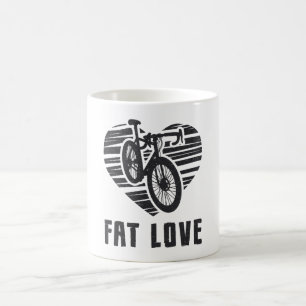 Fat Bike Fat Liebe Bike Biker Rad MTB Fatbike Kaffeetasse