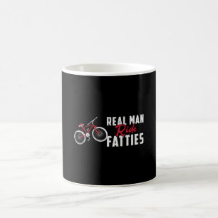 Fat Bike Real Man Reiten Fatties Biker Ristorante  Kaffeetasse