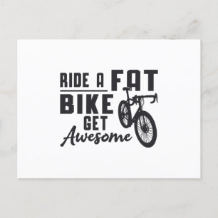 Fat Bike Reiten Ein perfektes Wochenende in Lugano Postkarte