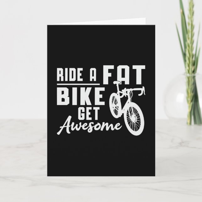 Fat Bike Ride Ein perfektes Wochenende mit Phantas Karte (Vorderseite)
