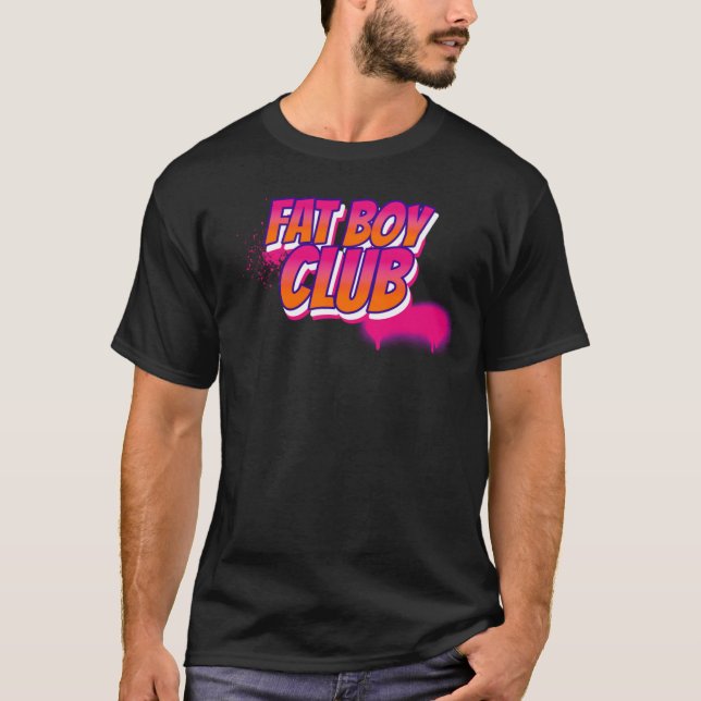 Fat Boy Club Classic T-Shirt (Devant)