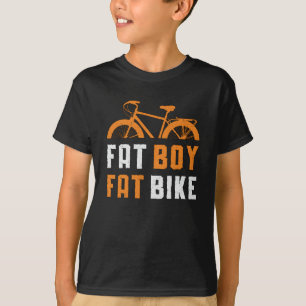 Fat Boy Fat Bike Biker MTB Radsport Fatbike T-Shirt