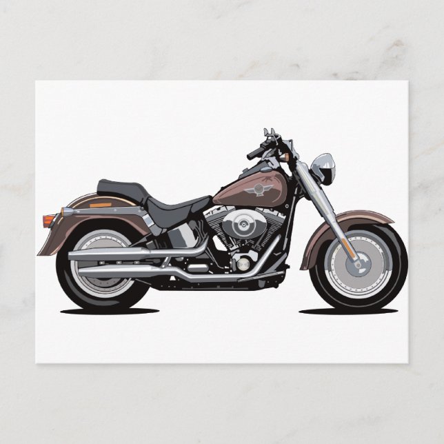 Fat Boy Postkarte (Vorderseite)