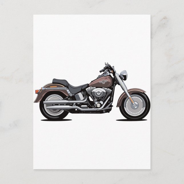 Fat Boy Postkarte (Vorderseite)