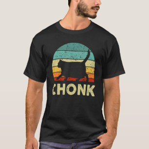 Fat Cat Chonk Meme Parody Random T-Shirt