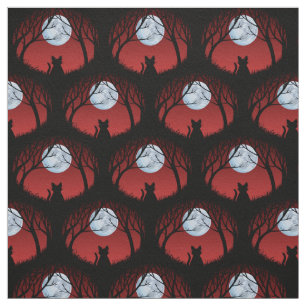 Fat Cat Fabric Cat Lover Fabric Cat Pattern Fabric Stoff