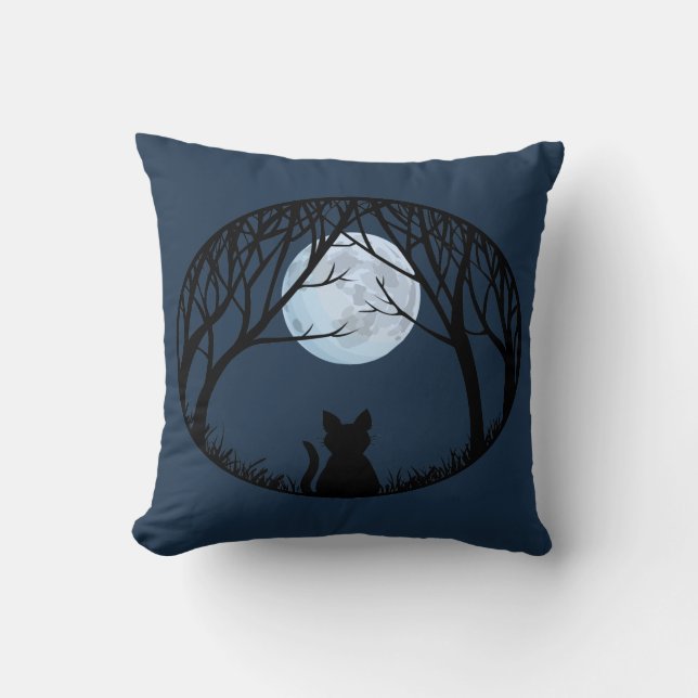 Fat Cat Kissen Fun Cat Lover Geschenke und Dekorat (Vorderseite)