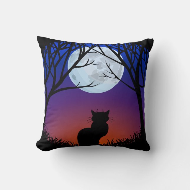 Fat Cat Kissen Fun Cat Lover Geschenke und Dekorat (Vorderseite)