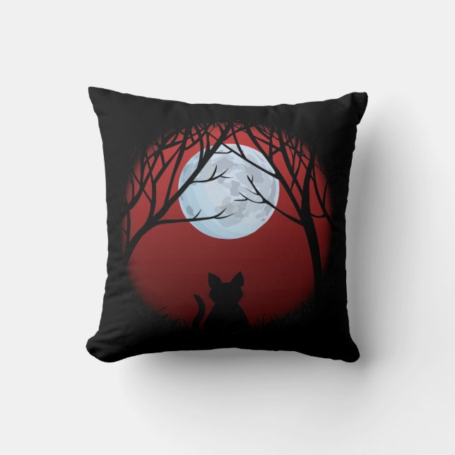 Fat Cat Kissen Fun Cat Lover Geschenke und Dekorat (Vorderseite)