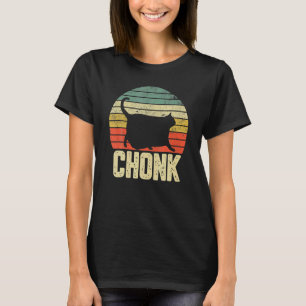 Fat Cat Meme Chonk Cat T-Shirt