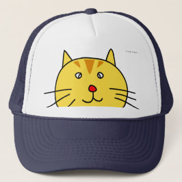 Fat Face Cat Hat Truckerkappe