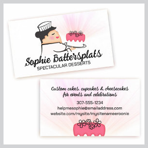 Fat femme boulangerie gelé gâteau boulangerie boul