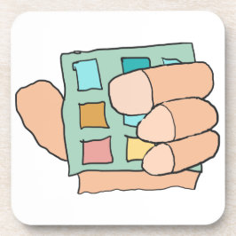 Fat Finger Getränkeuntersetzer