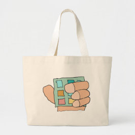 Fat Finger Jumbo Stoffbeutel