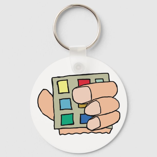 Fat Finger Schlüsselanhänger (Vorderseite)