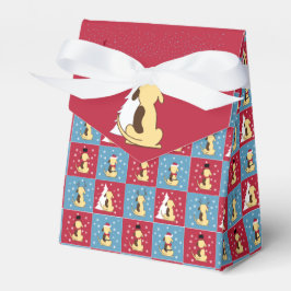 Fat Hund Weihnachtsgeschenk Zelt Box Geschenkschachtel