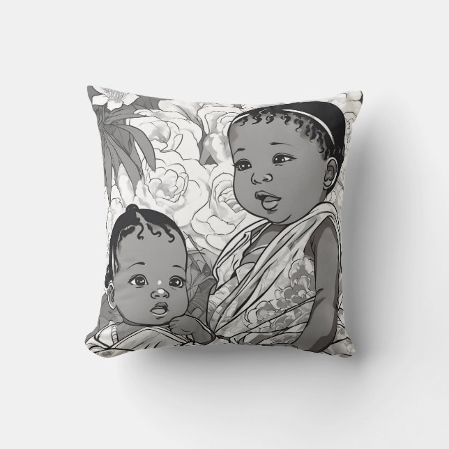 Fat Island Baby Kissen (Vorderseite)
