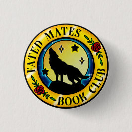 Fat Mates Book Club Abzeichen Button