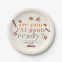 Fat Pants Erntedank Friendsgiving