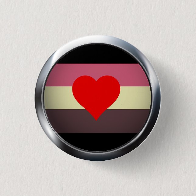 FAT PRIDE MEDALLION BUTTON (Vorderseite)