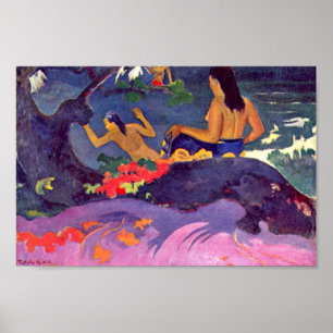 Fatata Te Miti von Paul Gauguin (beste Qualität) Poster