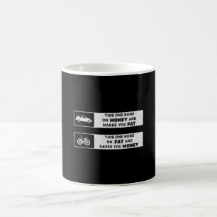 Fatbike Das hier läuft auf Money Bike Biker Fatbik Kaffeetasse