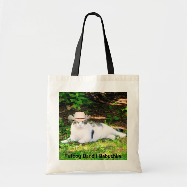 FATBOY BABUSHKA IN DER COWBOYHUT-TASCHEN-TASCHE TRAGETASCHE (Vorne)