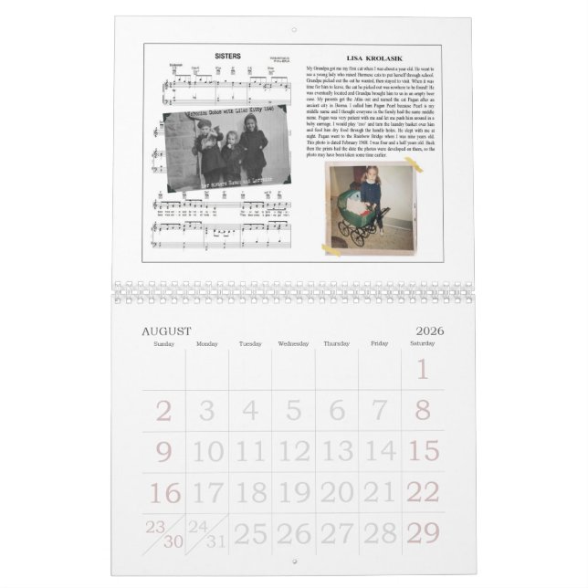 Fatboy Babushka und Freund-1. Miezekatze-Kalender Kalender (Aug 2026)