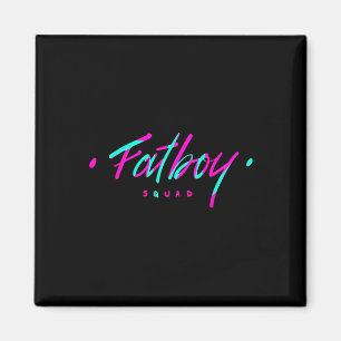 Fatboy Squad Gym Weightlift Bodybuilding Fitnes Magnet